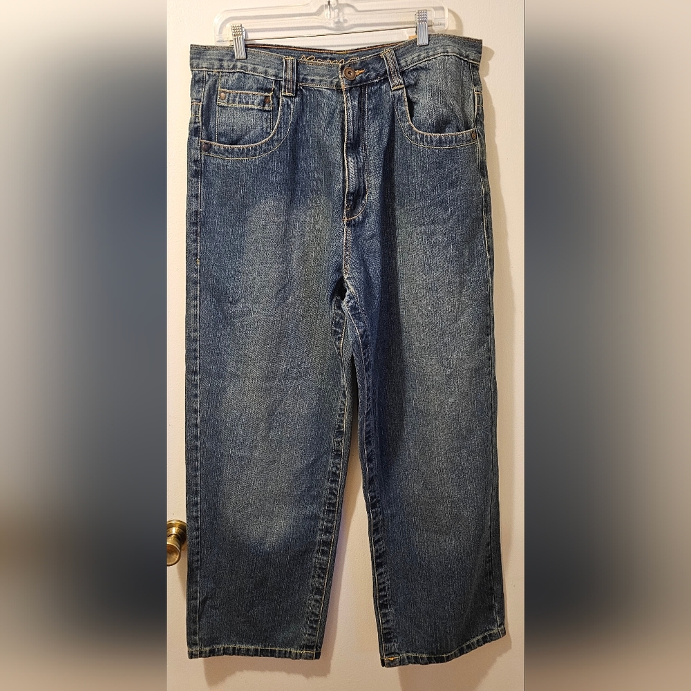 Koman‎ Jeans The Original Vintage Blue Y2K Men's Size 36x30 NWT